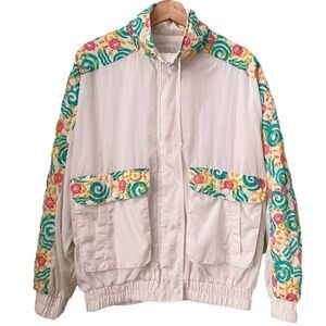 Vintage Rare Duffel Sportswear Windbreaker/Tracksuit Jogging in Size Medium